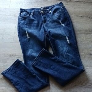 8P Earl Jeans Slightly Distressed Skinny Jeans EUC